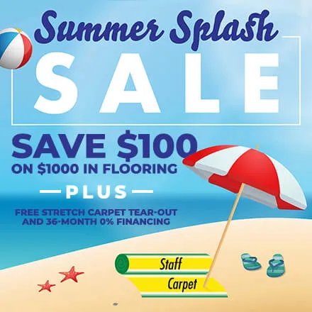 Summer splash Sale | Staff Carpet